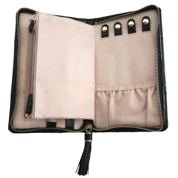 WOLF Ziparound Caroline jewelry Portfolio case - Picture 5 of 7